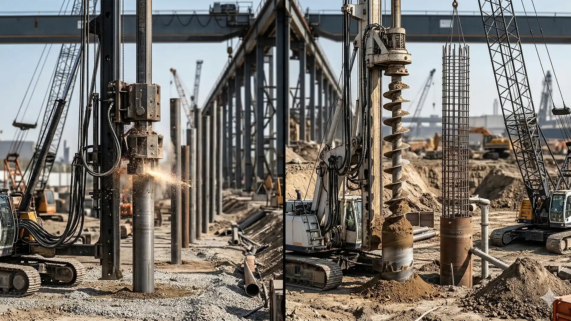 Driven Piles vs. Drilled Shafts